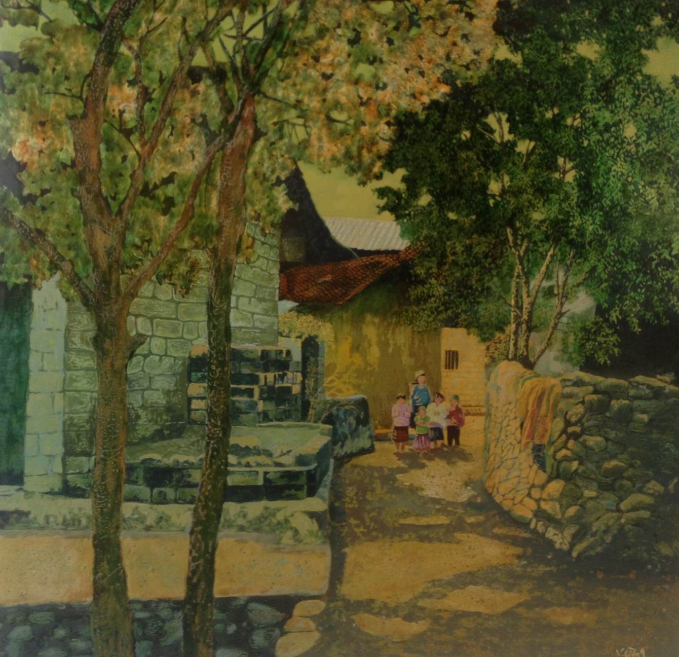 Small alley